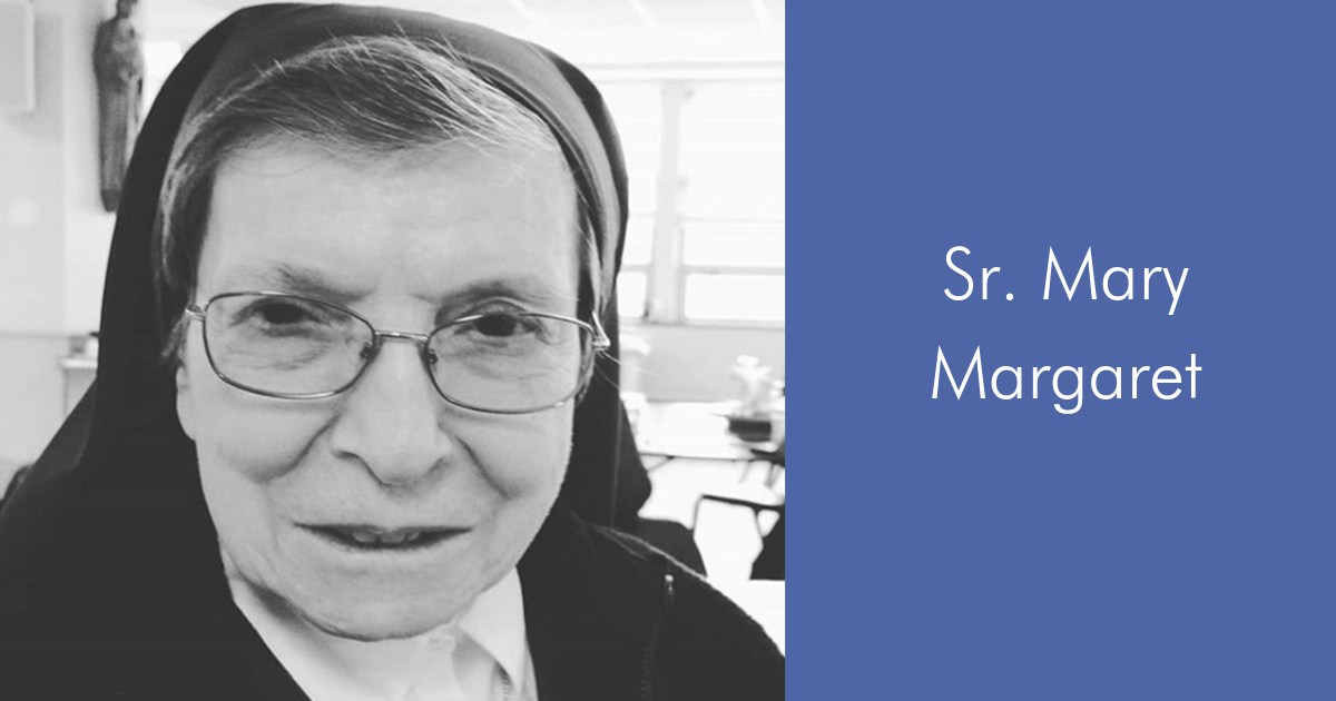 Meet Sr. Mary Margaret!